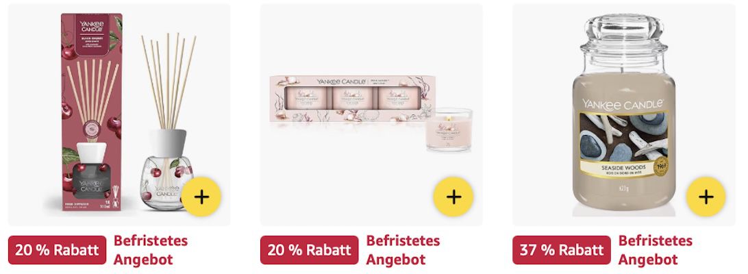 🔝🕯️ Amazon: Yankee Candle Sale z.B. Cinnamon Stick für 21€ (statt 36€)