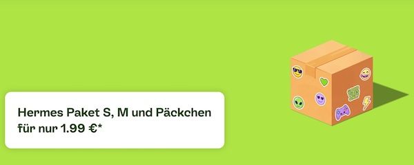 📦 Info: Kleinanzeigen.de Versand mit Hermes Paket S, M und Päckchen für nur 1.99€