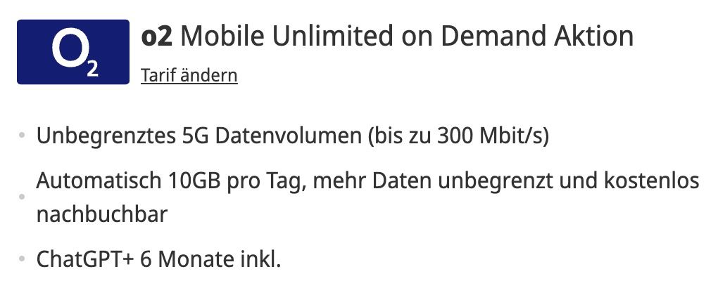 📱 Apple iPhone 17 für 299€ + o2 Unlimited on Demand ➡️ für 29,99€ + 6 Monate ChatGPT+