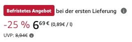 🥤 6x 1,25 L Pepsi Zero Zucker Cherry ab 6,69€ (statt 8€)