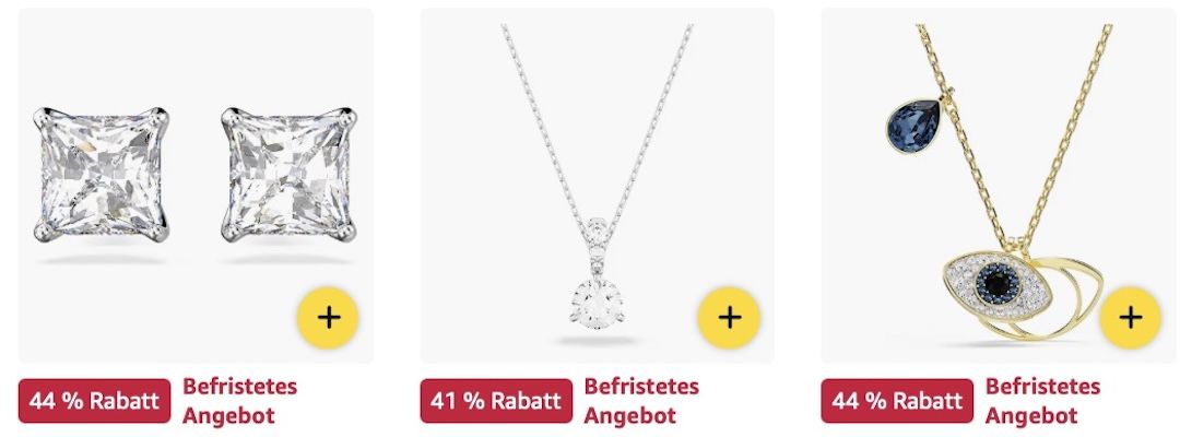 🔥 Amazon: Uhren und Schmuck stark reduziert z.B. Swarovski Idyllia Baby Eule für 82€ (statt 90€)