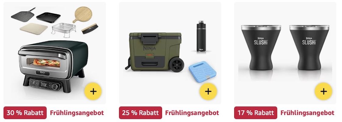 🔝🥷 Amazon: Ninja im Frühlings Sale z.B. 2x 570ml Ninja Blast Max für 89,99€ (statt 150€)