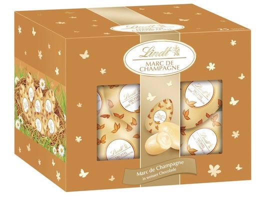 🤤🍫 Amazon: Lindt Schokolade im Frühlings Sale z.B. 450g Marc de Champagne Ei für 19€ (statt 23€)
