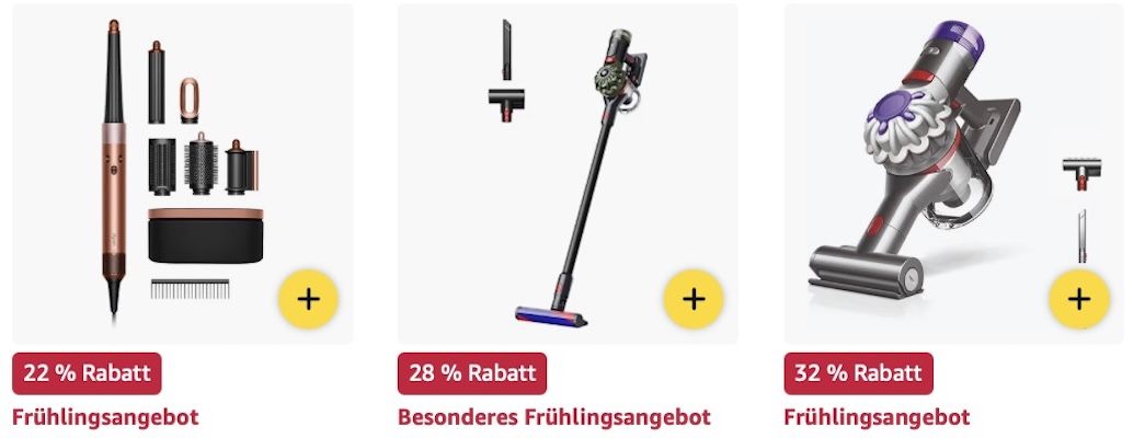 🤑 Amazon: Dyson im Frühlings Sale z.B. 🔝 AI Saug‑ & Wischroboter für 899€ (statt 989€)