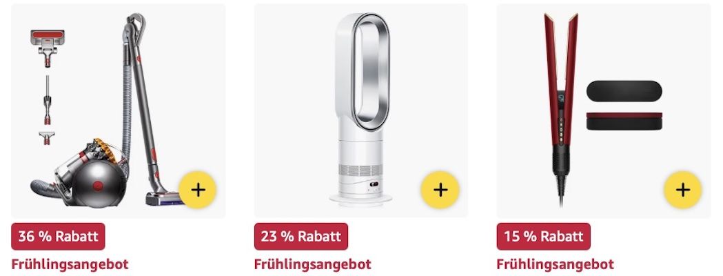 🤑 Amazon: Dyson im Frühlings Sale z.B. 🔝 AI Saug‑ & Wischroboter für 899€ (statt 989€)