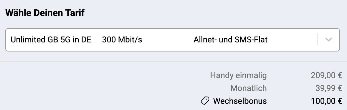 📱 Apple iPhone Air 512GB für 209€ 🍏 Vodafone Allnet Flat Unlimited 🧨 für 39,99€ mtl. + 100€ Bonus