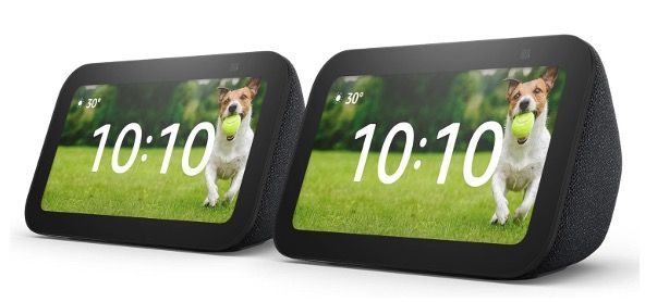 🖥️ 2x Amazon Echo Show 5 (3. Gen) HD Smart Display für 108,98€ (statt 180€)