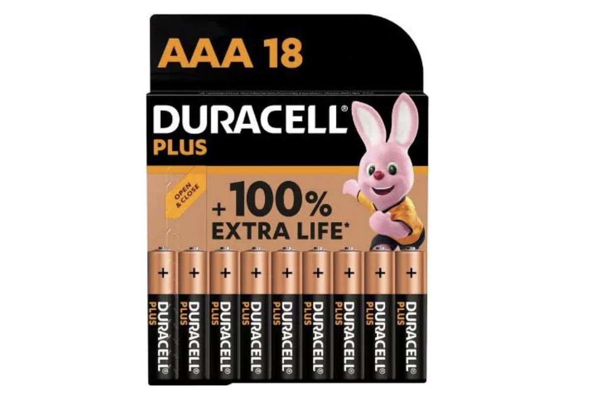 🔝🔋 Amazon: Energizer , Varta  & Duracell Batterien im Sale z.B. 18x Duracell Plus Batterien AAA für 13€ (statt 18€)