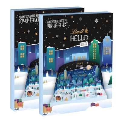 🍫 2x Lindt Hello Pop Up Adventskalender 235g für 41,98€ (statt 52€)