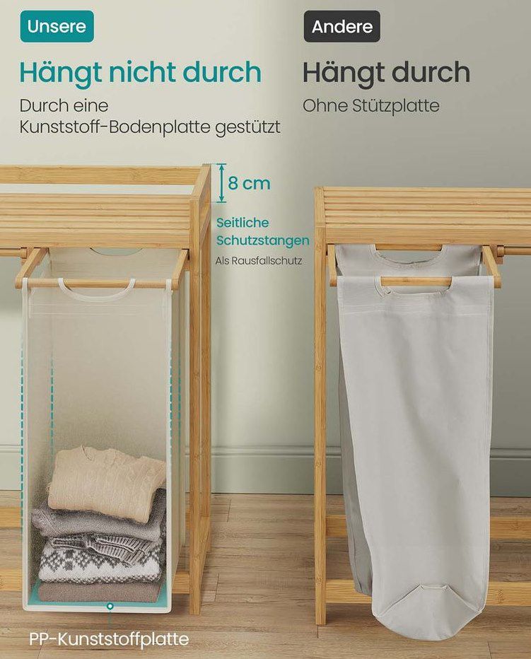 👖 SONGMICS Wäschekorb mit 4 Fächer (je 50L) für 49,99€ (statt 72€) 👖 SONGMICS Wäschekorb mit 4 Fächer (je 50L) für 49,99€ (statt 72€)
