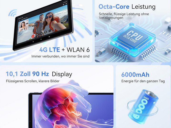 🕹️ ALLDOCUBE iPlay 70 - 10 Zoll Tablet mit 1280 x 800 IPS & 90Hz für 79,99€ (statt 130€) 🕹️ ALLDOCUBE iPlay 70 10 Zoll Tablet mit 1280 x 800 IPS & 90Hz für 79,99€ (statt 130€)