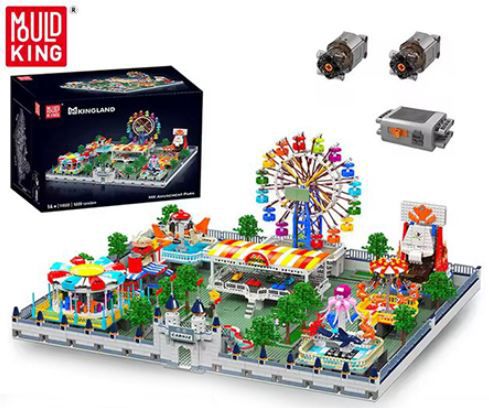 🎡 Mould King 11022 Vergnügungspark mit Motoren für 146,14€ (statt 239€)