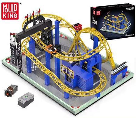 🎢 Mould King 11020 Achterbahn Set mit Motoren für 68,90€ (statt 100€)