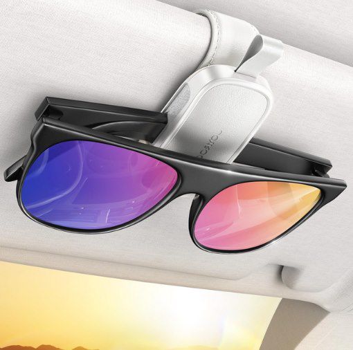 😎 JOYROOM Brillenhalter für Sonnenblende für 8,47€ (statt 12€)