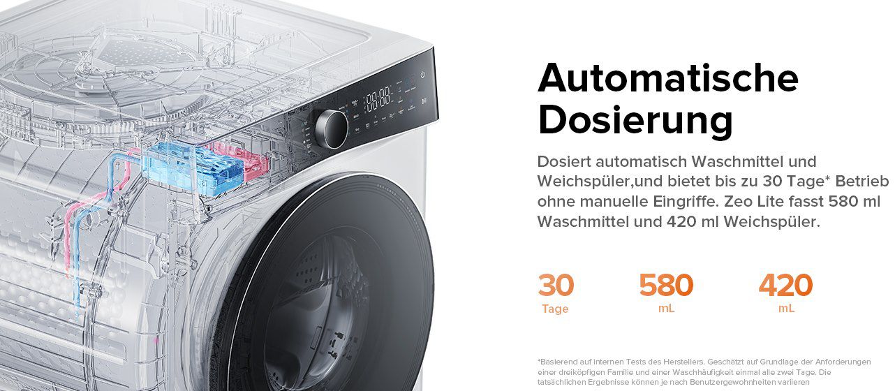 💧 Roborock Zeo Lite Waschtrockner (10kg/6kg) für 679€ (statt 749€)