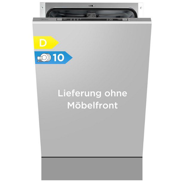 🍽️ Midea MDWEB1014K Spülmaschine (45cm) vollintegriert mit 8 Programmen für 314,49€ (statt 370€)