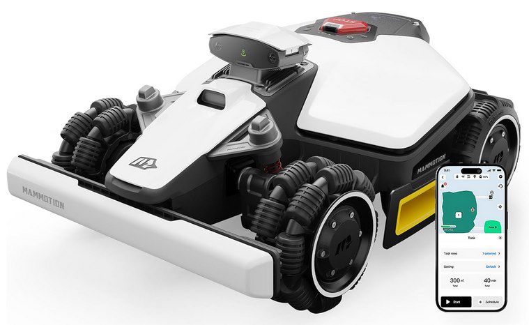 👨‍🌾 Mammotion LUBA mini AWD 800 Mähroboter ohne Begrenzungskabel für 1.049€ (statt 1.399€)