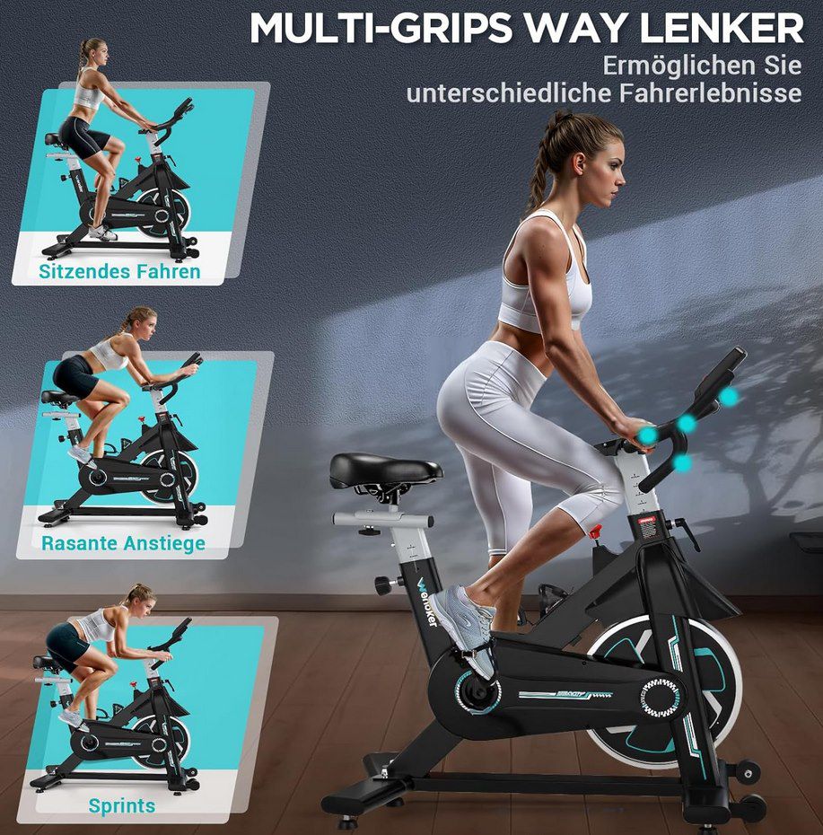 🚴‍♂️ WENOKER Heimtrainer mit App Anbindung für 124,49€ (statt 190€)