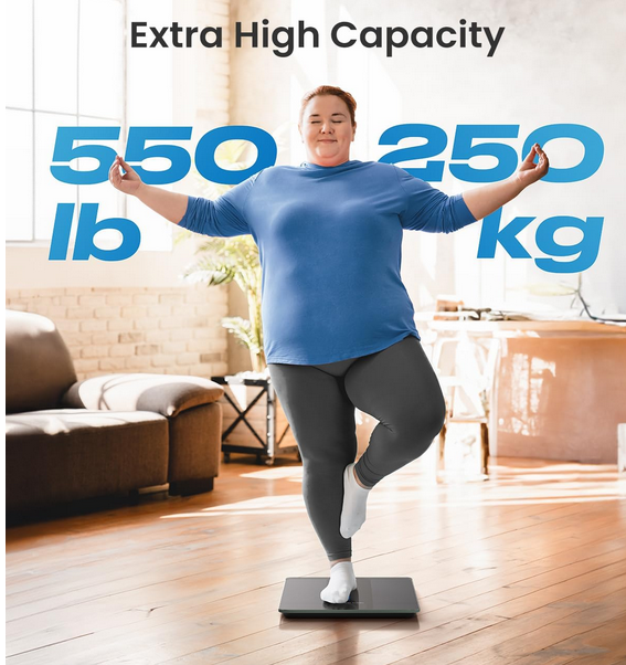 💪 RENPHO Core 1L Personenwaage max. 250kg Testsieger für 23,46€ (statt 35€)