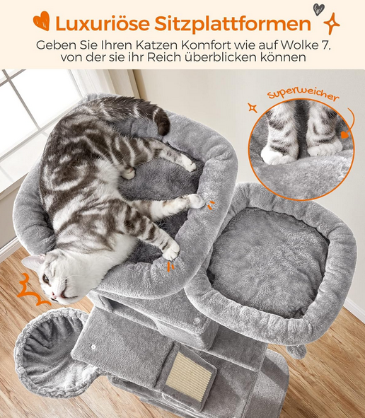 Feandrea PCT190W01 Kratzbaum 206 cm für nur 61,78€ (statt 78€)