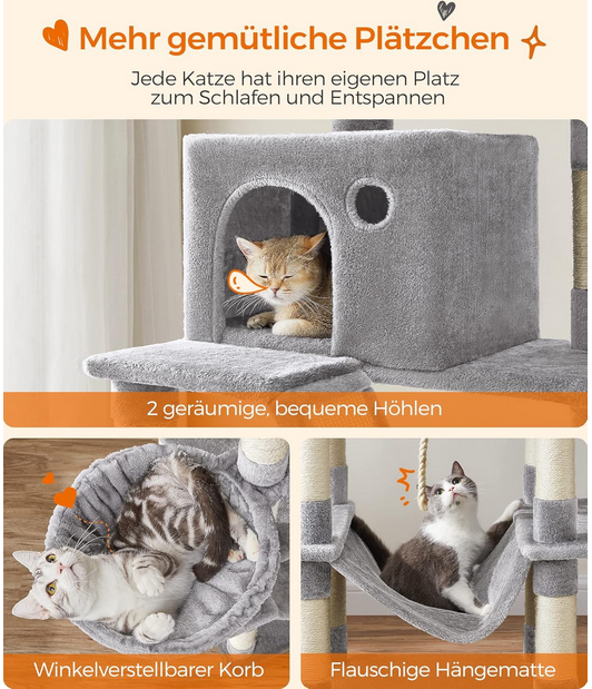 Feandrea PCT190W01 Kratzbaum 206 cm für nur 61,78€ (statt 78€)