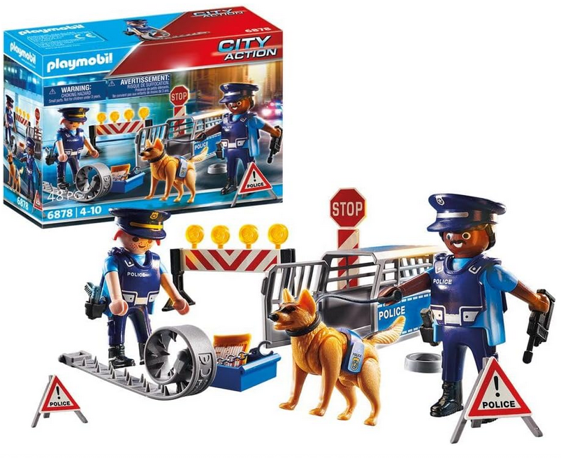 Playmobil 6878 City Action – Polizei-Straßensperre  für 7,99€ (statt 14€)