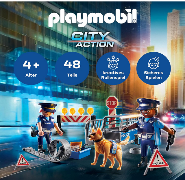 Playmobil 6878 City Action - Polizei-Straßensperre für 7,99€ (statt 14€) Playmobil 6878 City Action Polizei Straßensperre für 7,99€ (statt 14€)