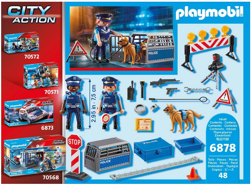 Playmobil 6878 City Action - Polizei-Straßensperre für 7,99€ (statt 14€) Playmobil 6878 City Action Polizei Straßensperre für 7,99€ (statt 14€)