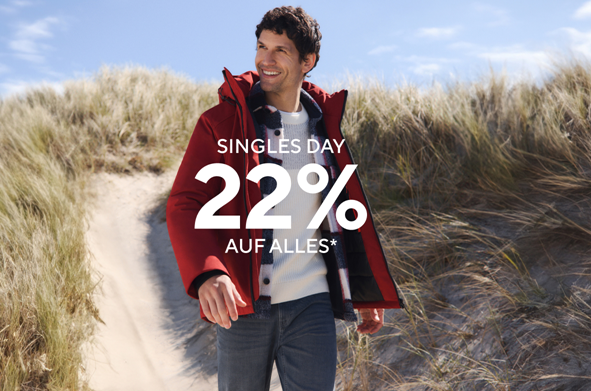 🧥 Tom Tailor Singles Day Sale 22% extra Rabatt auf Alles auch im Sale