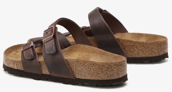 🦶 Birkenstock Mayari Damen Zehentrenner aus Nubukleder für 69,59€ (statt 85€)
