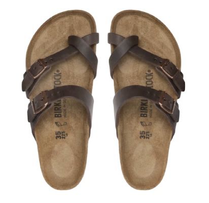 🦶 Birkenstock Mayari Damen-Zehentrenner aus Nubukleder für 69,59€ (statt 85€)