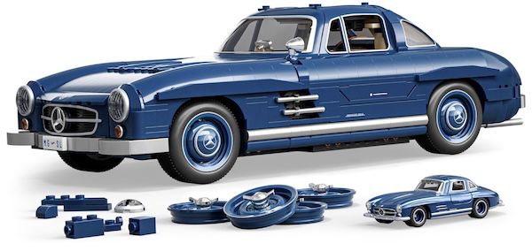 🚙 Hot Wheels Mercedes Benz 300 SL Bausatz mit 1.600 Teilen für 99,99€ (statt 125€)