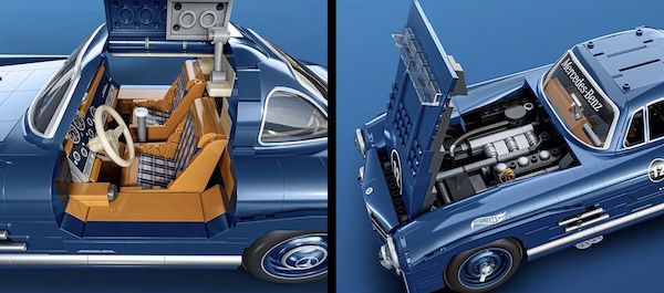 🚙 Hot Wheels Mercedes Benz 300 SL Bausatz mit 1.600 Teilen für 99,99€ (statt 125€)