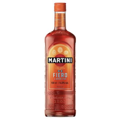 🍊 1 L MARTINI Fiero roter Wermut Aperitif, 14,5% vol. für 11,30€ (statt 17€)