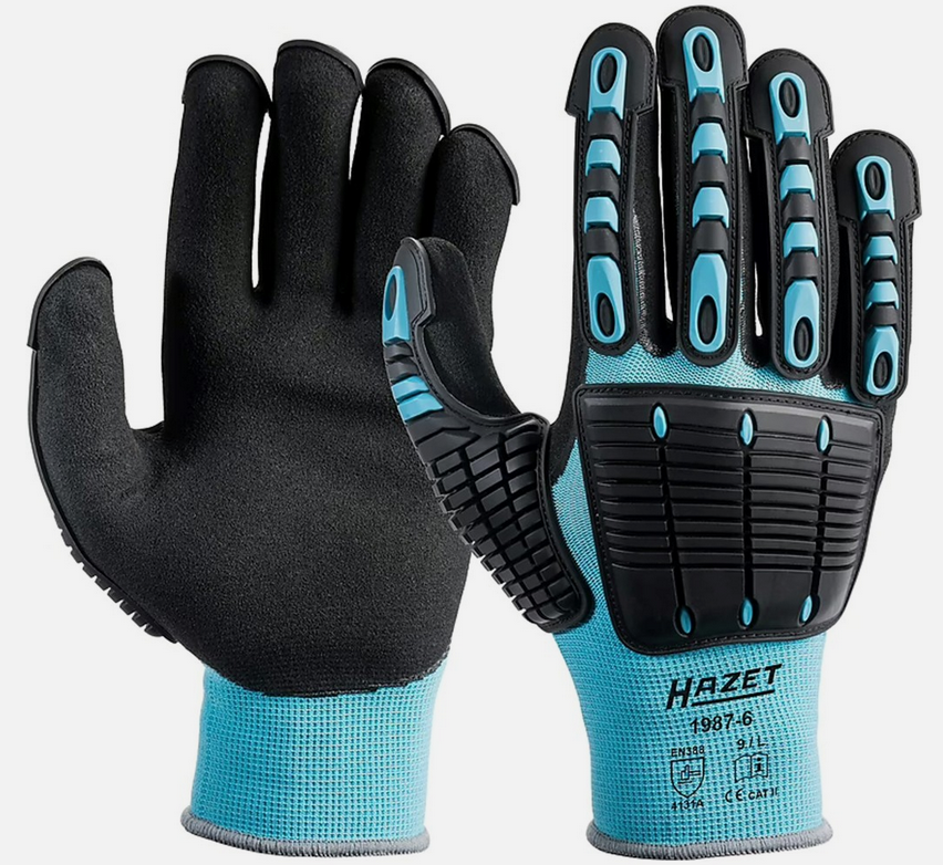 HAZET Schraubendreher Satz 6 teilig + Mechaniker Handschuhe für 19,89€ (statt 30€)