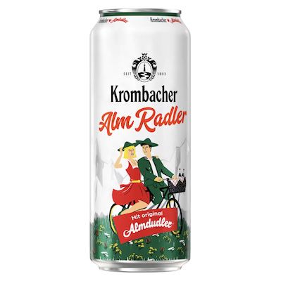 🍺 24x Krombacher AlmRadler, 0,5 L für 14€ (statt 18€)