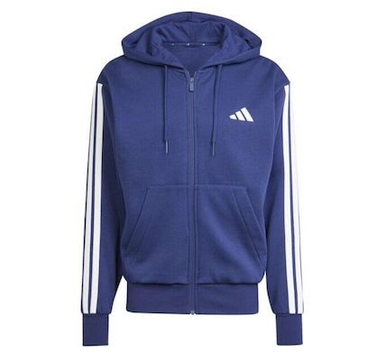 🧥 adidas 3-Streifen Fleece-Kapuzenjacke für 30,38€ (statt 52€)