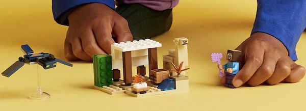 🛖 LEGO Minecraft Steves Wüstenexpedition Spielzeughaus für 4,29€ (statt 7€)   Prime