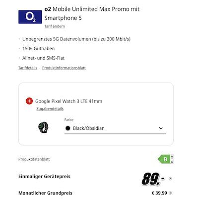 🤯 Über 250€ Ersparnis 📱 Google Pixel 10 Pro XL + Pixel Watch 89€ + o2 unlimited 39,99€ mtl.