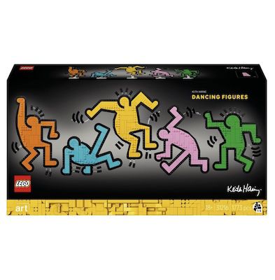 🕺 LEGO Art Keith Haring Tanzende Figuren für 68,99€ (statt 84€)