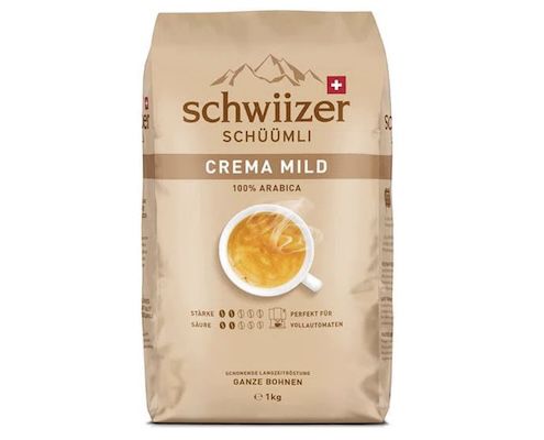 ☕ Schwiizer Schüümli Mild Ganze Kaffeebohnen 1kg ab 13,85€ (statt 22€) ☕ Schwiizer Schüümli Mild Ganze Kaffeebohnen 1kg ab 13,85€ (statt 22€)
