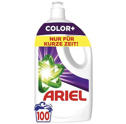 🧺 100 WL Ariel Flüssigwaschmittel Color+ für 18€ (statt 25€)