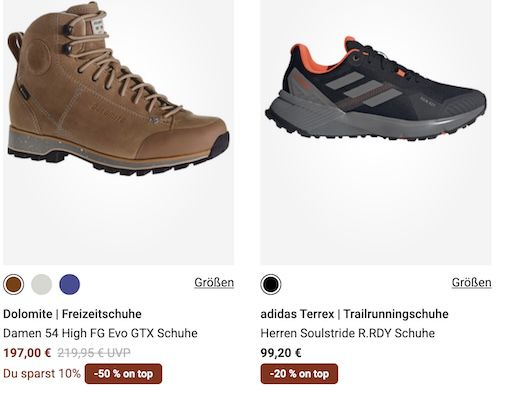 🥾 Bergzeit Pre Black Week Sale + bis 50% Extra - Kleidung, Schuhe, Zubehör & Ausrüstung 🥾 Bergzeit Pre Black Week Sale + bis 50% Extra Kleidung, Schuhe, Zubehör & Ausrüstung