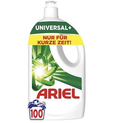 🧺 100 WL Ariel Universal+ Flüssigwaschmittel für 18€ (statt 25€)