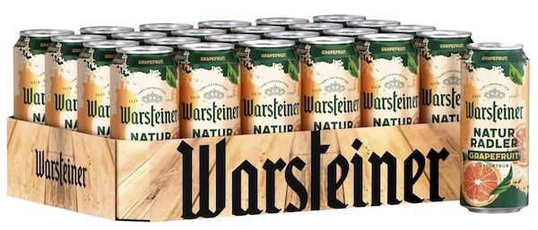 🍺 24x Warsteiner Naturradler Grapefruit mit 2% Alk. für 13,13€ (statt 19€) 🍺 24x Warsteiner Naturradler Grapefruit mit 2% Alk. für 13,13€ (statt 19€)