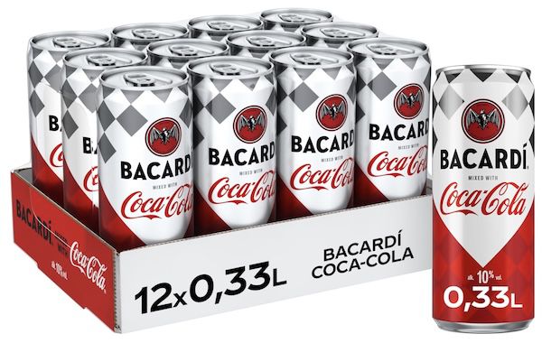 🍹 12x 330 ml Bacardí Coca-Cola Mixgetränk für 23,99€ (statt 33€) 🍹 12x 330 ml Bacardí Coca Cola Mixgetränk für 23,99€ (statt 33€)