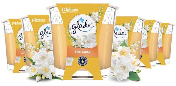 🕯️ 6x glade Anti-Tabac Duftkerze im Glas für 18,52€ (statt 24€) 🕯️ 6x glade Anti Tabac Duftkerze im Glas für 18,52€ (statt 24€)