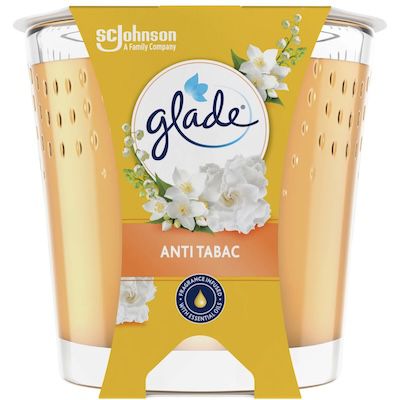 🕯️ 6x glade Anti-Tabac Duftkerze im Glas für 18,52€ (statt 24€)