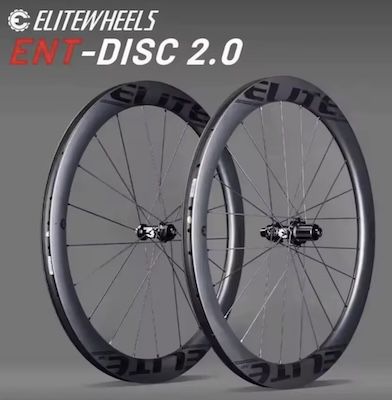 🚴‍♂️ Elitewheels ENT 2.0 Disc Carbon Rennrad Laufradsatz 30-82mm für 265€ (statt 320€)