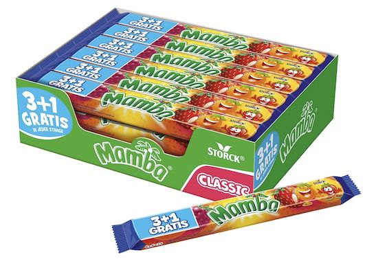 🍓🍋 24er Pack Mamba Stange mit Fruchtgeschmack für 14,99€ (statt 24€) 🍓🍋 24er Pack Mamba Stange mit Fruchtgeschmack für 14,99€ (statt 24€)